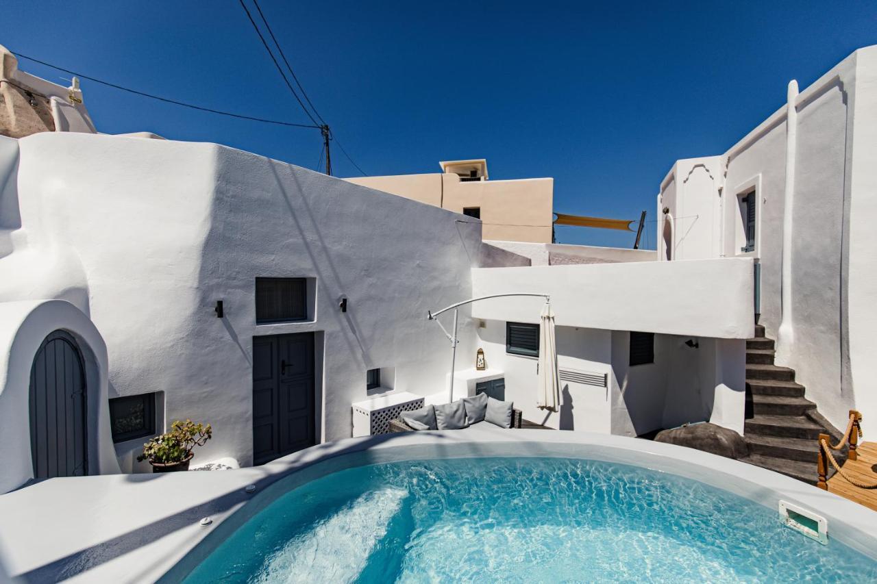 Gemini Cave Villa Oía Exterior foto
